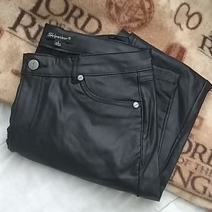 Faux Leather Pants